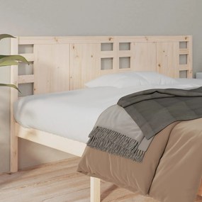 vidaXL Cabeceira de cama 186x4x100 cm pinho maciço
