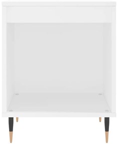Mesa de cabeceira 40x35x50 cm derivados de madeira branco