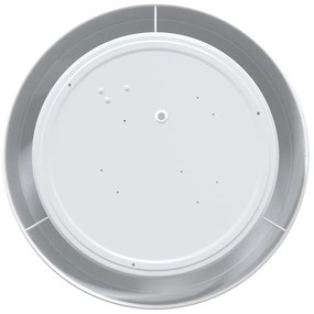 Luzes de Teto Embutidas Brancas Ø 30 cm Tecido E27