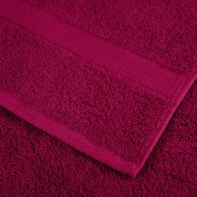 Toalhas de mãos premium SOLUND 4 pcs 30x30 cm 600 g/m2 bordô