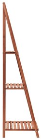 Suporte para plantas madeira de cedro 45x40x145 cm