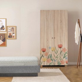 Guarda-roupa Lidya – Sonomo – 90x192x52 cm