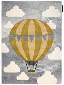 Tapete PETIT BALLOON balão, nuvens cinzento