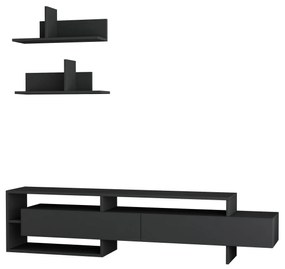 Móvel TV Gara – Antracite – 180x42x32 cm