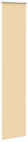 Persiana de enrolar 45x210 cm largura tecido 40,7 cm poliéster