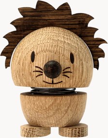 Objeto decorativo em madeira de carvalho Lion
