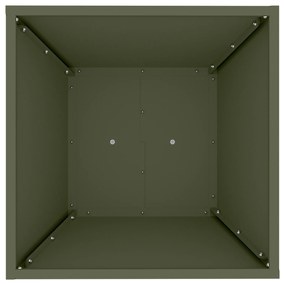 Suporte para Plantas Verde azeitona Metal 40 x 40 x 101 cm
