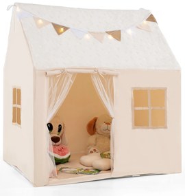 Cozinha de brinquedo de madeira com fogão e sons Cozinha infantil com pia-Natural