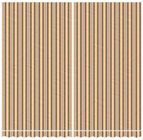 Tecido de substituição para toldo 4x3,5 m riscas multicor