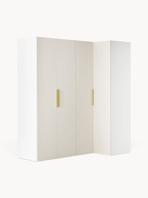 Roupeiro de canto modular Simone, L 215 cm, vários tamanhos