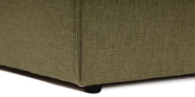 Sofá de Canto Fora – Verde – 296x66x185 cm