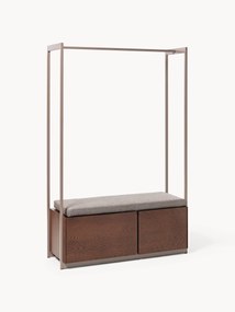 Bengaleiro de parede em madeira Larsen