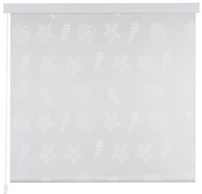 Estore de rolo para o duche 140x240 cm estrelas-do-mar