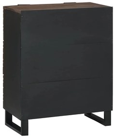 Aparador - 60x33.5x75 cm, feito de madeira maciça de mangueira