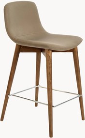 Cadeira de bar em couro sintético Evaristo