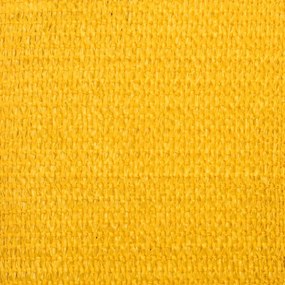 Para-sol estilo vela triangular 160 g/m² 4x5x5 m PEAD amarelo