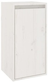 Móveis de TV 3 pcs madeira de pinho maciça branco