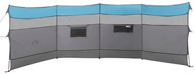 Corta-vento de campismo 510x153 cm impermeável azul