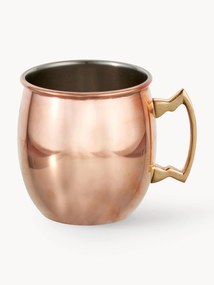 Caneca de cobre com superfície brilhante Moscow Mule