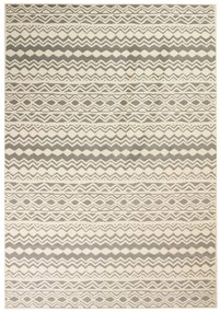 vidaXL Tapete moderno com design tradicional 80x150 cm bege/cinzento