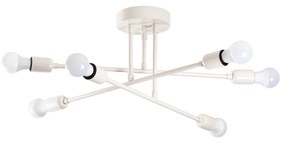 Candeeiro de Teto Flower – Creme – 64 x 64 cm