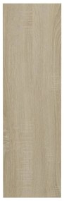 Sapateira de parede 60x18x60 cm contraplacado carvalho sonoma