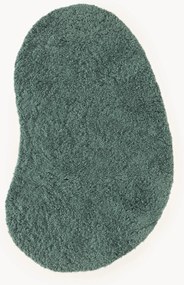 Tapete de pelo comprido com forma orgânica Tully