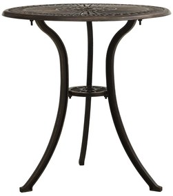 3 pcs conjunto bistrô alumínio fundido bronze