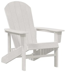 Cadeira Adirondack Branca 74x82x91 cm HDPE