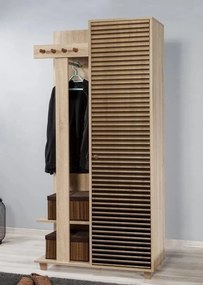 Hall Stand Garmanto – Carvalho Sonoma – 90x192x36 cm