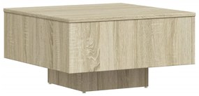 Mesa de centro 60x60x31,5 cm derivados madeira carvalho sonoma