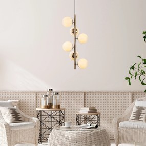 Chandelier Fazli – Vintage – 40 x 40 x 86-176 cm