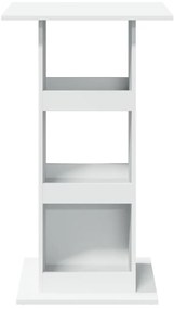 Mesa de bar c/ arrumação 60x60x102 cm derivados madeira branco