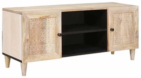 vidaXL Unidades de TV Branco 105 x 33 x 46 cm Madeira processada