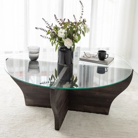 Mesa de Café Amphora – Antracite – 92x36x92 cm