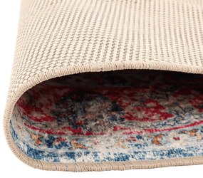 Tapete lavável antiderrapante Ø 120 cm multicor