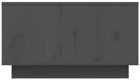 Mesa de centro 55x56x32 cm pinho maciço cinza