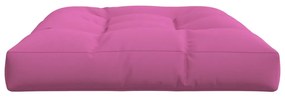 Almofadão para sofá de paletes 120x80x12 cm tecido rosa