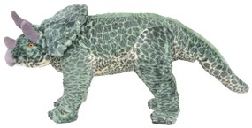 Brinquedo de montar dinossauro triceratops peluche verde XXL