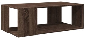 Mesa de centro 89,5x48x30cm derivados madeira carvalho castanho