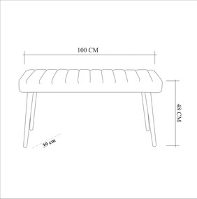 Conjunto de Mesa e Cadeiras Costa – Branco e Cinza – Mesa: 120x77x75 c