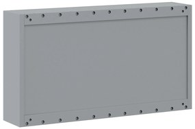 Armário de Ferramentas VidaXL Montado na Parede Vermelho 100x20x55 cm