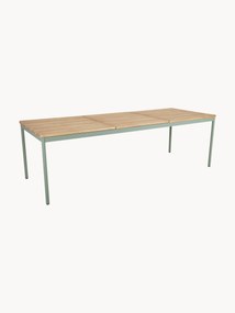 Mesa de jardim com tampo em madeira de teca Nox