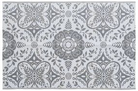 Tapete de exterior 190x290 cm ARAKIL PP cinzento-claro