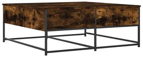 Mesa de centro 100x99x40 cm derivados madeira carvalho fumado
