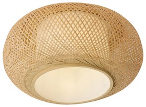 Plafon Japandi Bambu com Interior Branco - Liva Japandi