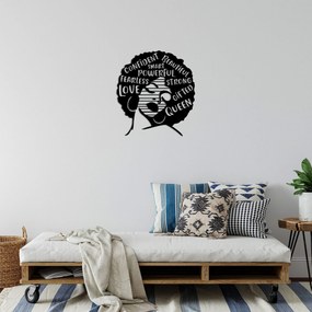 Acessório Decorativo de Parede Love – Preto – 64 x 70 cm
