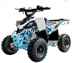 MINI MOTO 4 INFANTIL GASOLINA 125cc 6'' PREDATOR AZUL