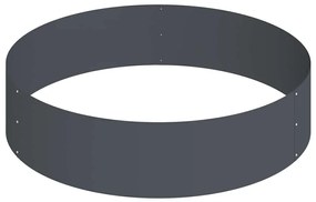 Vaso de Metal Aço/antracite Aço Grande Durável