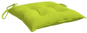 Almofadões de cadeira 2 pcs tecido oxford verde brilhante